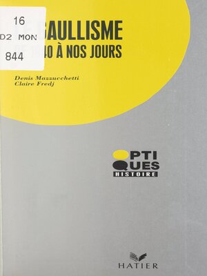 cover image of Le gaullisme